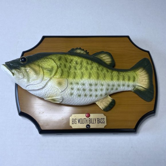 Vintage Wall Decor Vintage Big Mouth Billy Bass Singing Fish